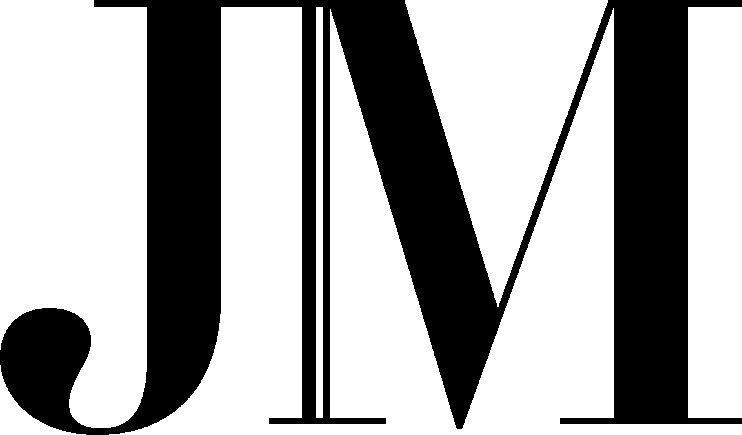 Jules Marell Initialen schwarz